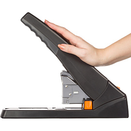 Степлер мощный Attache Selection до 100 листов черный (скобы № 23/6, 23/13, энергосберегающий)