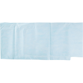 Бахилы одноразовые Гекса хирургические спанбонд 42 г/кв.м высокие голубые (15 пар в упаковке)