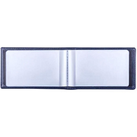 Визитница ДПС на 28 визиток из ПВХ синего цвета (2754-101)