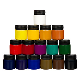 Гуашь художественная ГАММА "Старый мастер", 16 цветов по 40 мл, картонная упаковка, 301220203