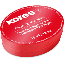 Подушка для смачивания пальцев гелевая Kores 15 мл
