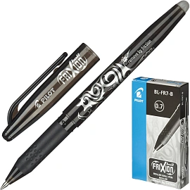 Ручка гелевая со стираемыми чернилами Pilot Frixion черная (толщина линии 0,35 мм)