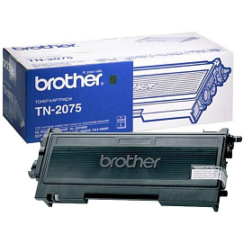 Картридж лазерный Brother TN-2075 черный оригинальный