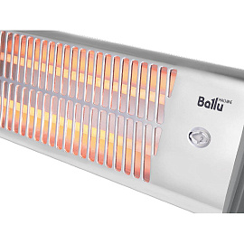 Обогреватель инфракрасный Ballu BIH-LW-1.2 серебристый (1200 Вт, кварцевый)