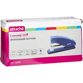 Степлер мощный Attache до 60 листов синий (скобы № 23/10, энергосберегающий)