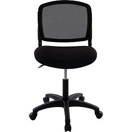 Кресло офисное Бюрократ CH-296NX черное (сетка/ткань, пластик)