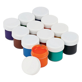 Гуашь Мульти-Пульти "Енот в сказке", 12 цветов, 10мл, картон