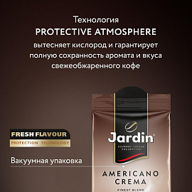 Кофе молотый Jardin Americano Crema 250 г (вакуумная упаковка)