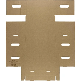 Короб архивный Т23 Делопроизводство 325х235х180 мм из гофрокартона