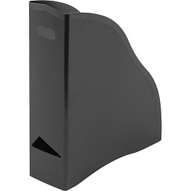 Лоток вертикальный для бумаг 85 мм Attache Космос пластиковый черный
