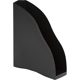 Лоток вертикальный для бумаг 85 мм Attache Космос пластиковый черный