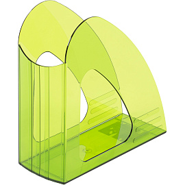 Лоток вертикальный для бумаг 90 мм Attache пластиковый зеленый