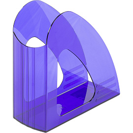 Лоток вертикальный для бумаг 90 мм Attache пластиковый синий