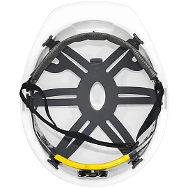 Каска защитная РОСОМЗ СОМ3-55 FavoriT Trek Rapid белая с храповым механизмом (75617)