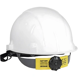 Каска защитная РОСОМЗ СОМ3-55 FavoriT Trek Rapid белая с храповым механизмом (75617)