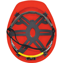 Каска защитная РОСОМЗ СОМ3-55 FavoriT Trek Rapid красная с храповым механизмом (75616)