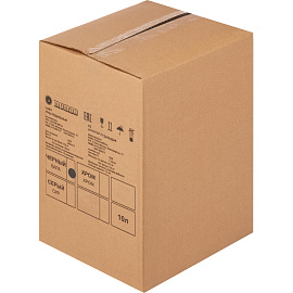 Ведро мусорное 10 л сталь с педалью с крышкой чёрное (31x20x20 см)