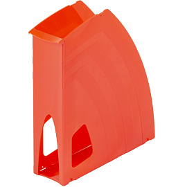 Лоток вертикальный для бумаг 70 мм Attache Fantasy пластиковый оранжевый