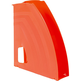 Лоток вертикальный для бумаг 70 мм Attache Fantasy пластиковый оранжевый