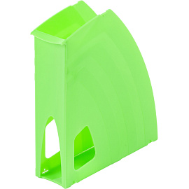 Лоток вертикальный для бумаг 70 мм Attache Fantasy пластиковый зеленый