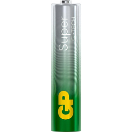 Батарейка ААА мизинчиковая GP Super (2 штуки в упаковке) фото Батарейка ААА мизинчиковая GP Super (2 штуки в упаковке)