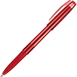 Ручка шариковая Pilot Super Grip BPS-GG-F-R красная (толщина линии 0.22 мм)