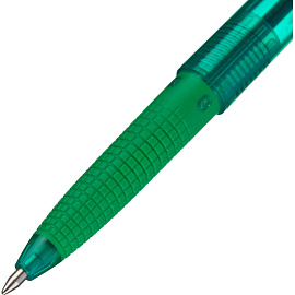 Ручка шариковая Pilot Super Grip BPS-GG-F-G зеленая (толщина линии 0.22 мм)