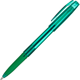 Ручка шариковая Pilot Super Grip BPS-GG-F-G зеленая (толщина линии 0.22 мм)