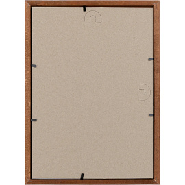 Рамка Зебра А4 21x30 см деревянный багет 13 мм коричневая