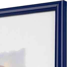 Рамка Зебра А3 30x40 см пластиковый багет 14 мм синяя