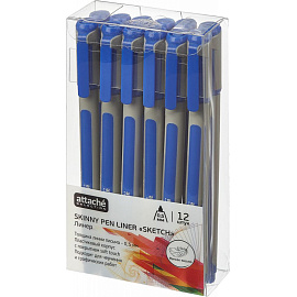 Линер Attache Selection Sketch синий (толщина линии 0.5 мм)