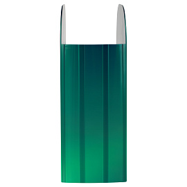 Лоток для бумаг вертикальный СТАММ "Фаворит", зеленый "хамелеон", ширина 90мм фото Лоток для бумаг вертикальный СТАММ "Фаворит", зеленый "хамелеон", ширина 90мм