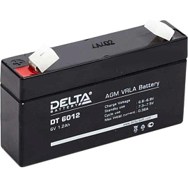 Батарея для ИБП Delta DT 6012 6 В 1.2 Ач