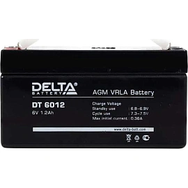 Батарея для ИБП Delta DT 6012 6 В 1.2 Ач