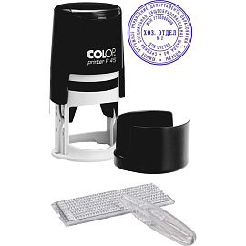 Печать самонаборная круглая Colop R45 (2.5 круга)