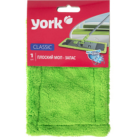 Насадка МОП для швабры-флаундера (плоской) York Классик микрофибра 41x12 см