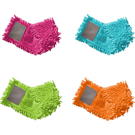 Насадка МОП для швабры-флаундера (плоской) York Сальса микрофибра 41x12 см фото Насадка МОП для швабры-флаундера (плоской) York Сальса микрофибра 41x12 см