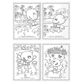 Суперраскраска А4, 40 стр., ТРИ СОВЫ "Ми-ми-мишки