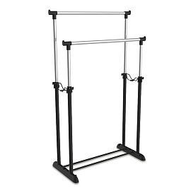 Вешалка гардеробная Sheffilton SHT-WR4150 хром/черная