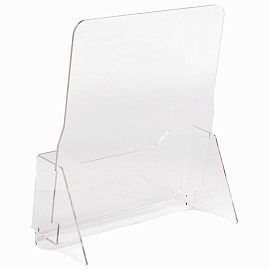 Подставка настольная для рекламных материалов (240х215х32 мм), А4, STAFF, 291172 фото Подставка настольная для рекламных материалов (240х215х32 мм), А4, STAFF, 291172