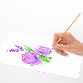 Кисть BRAUBERG, белка, круглая, №3, 200180