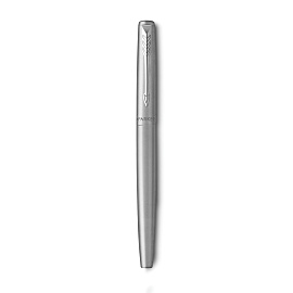 Ручка перьевая Jotter FP Stainless steel CT цвет чернил синий, цвет корпуса серебристый (артикул производителя 2030946)