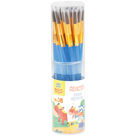 Кисть пони, Мульти-Пульти, круглая №08 фото Кисть пони, Мульти-Пульти, круглая №08