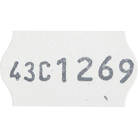 Этикет-пистолет однострочный Open Tex 2234 черный (1х8 символов, 22х12 мм волнистая лента) фото Этикет-пистолет однострочный Open Tex 2234 черный (1х8 символов, 22х12 мм волнистая лента)