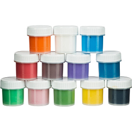 Гуашь Комус Класс (№1 School) ColorPics 12 цветов по 10 мл