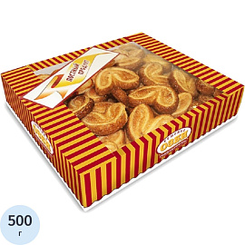 Печенье слоеное Семейка Озби Мини-плюшки с сахаром 500 г