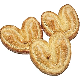 Печенье слоеное Семейка Озби Мини-плюшки с сахаром 500 г