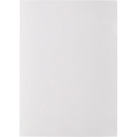 Папка-уголок Attache Economy A4 пластиковая 120 мкм прозрачная (20 штук в упаковке)