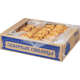 Печенье песочное Северная столица Венское с клубникой 5 кг