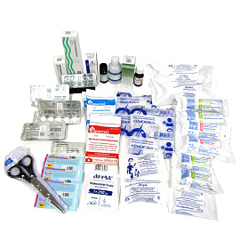 Аптечка первой помощи производственная ФЭСТ № 7.1 (бокс пластиковый) с наполнением